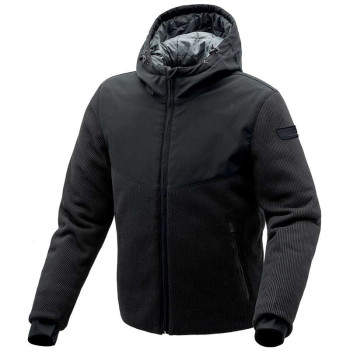 Blouson moto Tucano Urbano BORMIO KNIT Noir