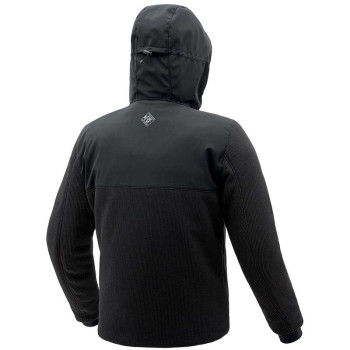 Blouson moto Tucano Urbano BORMIO KNIT Noir