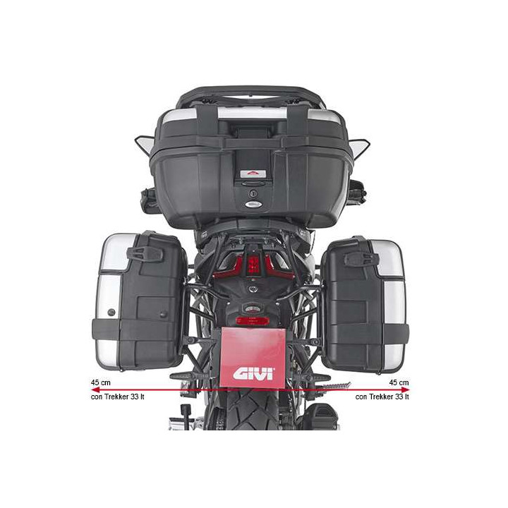 Support valises latérales Givi MONOKEY ou RETRO FIT (PL9251) VOGE 500 DS