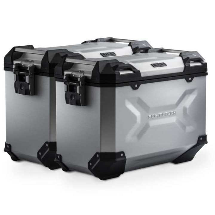 SW-Motech TraX ADVENTURE 2x45L Yamaha TRACER 900 18- aluminum suitcase kit