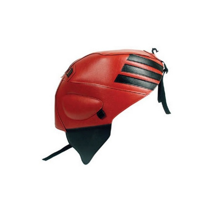 Bagster tank mat red/black stripe (1422N) Aprilia RSVMILLE/RSVMILLE R