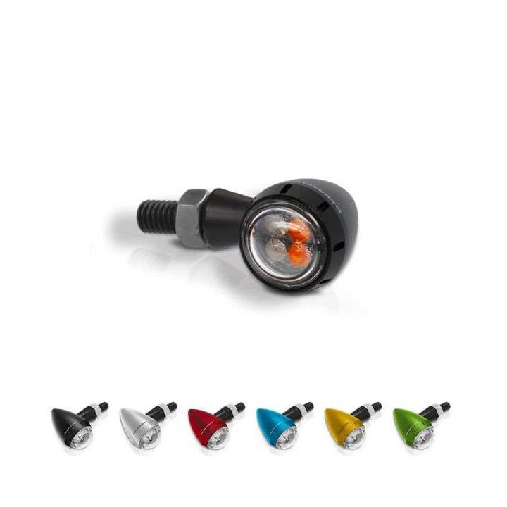 Clignotants moto 3 fonctions Barracuda S-LED 3 B-LUX 