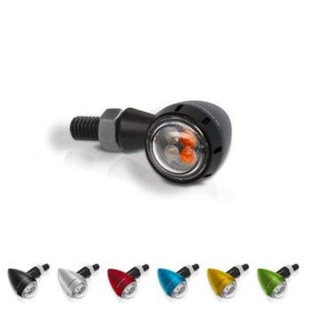 Clignotants moto 3 fonctions Barracuda S-LED 3 B-LUX  Clignotants moto 3 fonctions Barracuda S-LED 3 B-LUX