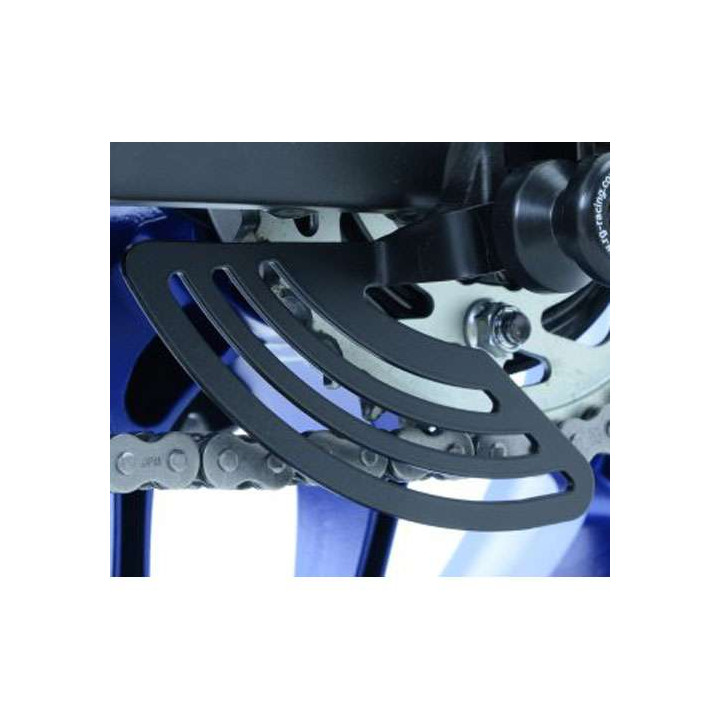 Protection crown tooth shark R&G Black (TG0012BK) Yamaha MT125/03/10 YZF-R3/R1