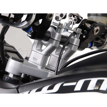 Rehausseur guidon SW-Motech +30mm BMW R1200GS 08-12