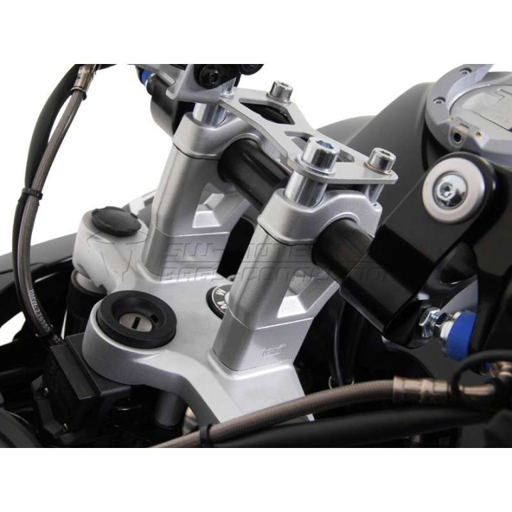Rehausseur guidon SW-Motech +30mm BMW R1200GS 08-12