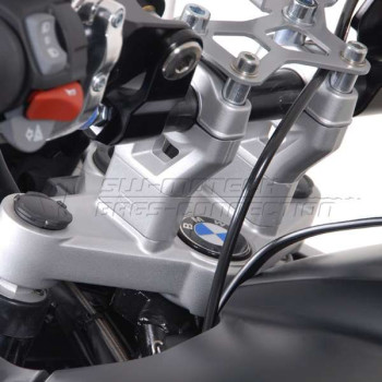 Rehausseur guidon SW-Motech +30mm BMW R1200GS 08-12