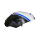 Bagster tank mat grege/black/pearl blue stripe (1516J) Yamaha FJR1300