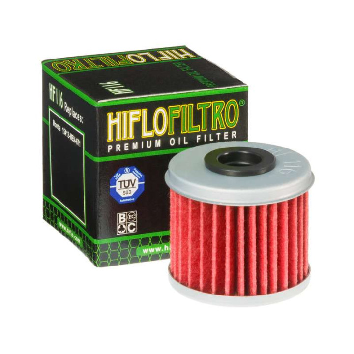 Oil filter Hiflofiltro HF116 Oil filter Hiflofiltro HF116