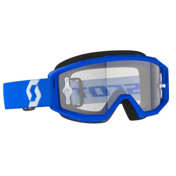 Masque cross Scott PRIMAL CLEAR 2023 Blue/White
