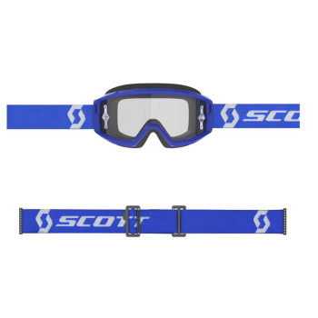 Masque cross Scott PRIMAL CLEAR 2023 Blue/White