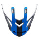 LS2 MX436 QUATERBACK BLUE TITANIUM helmet cap