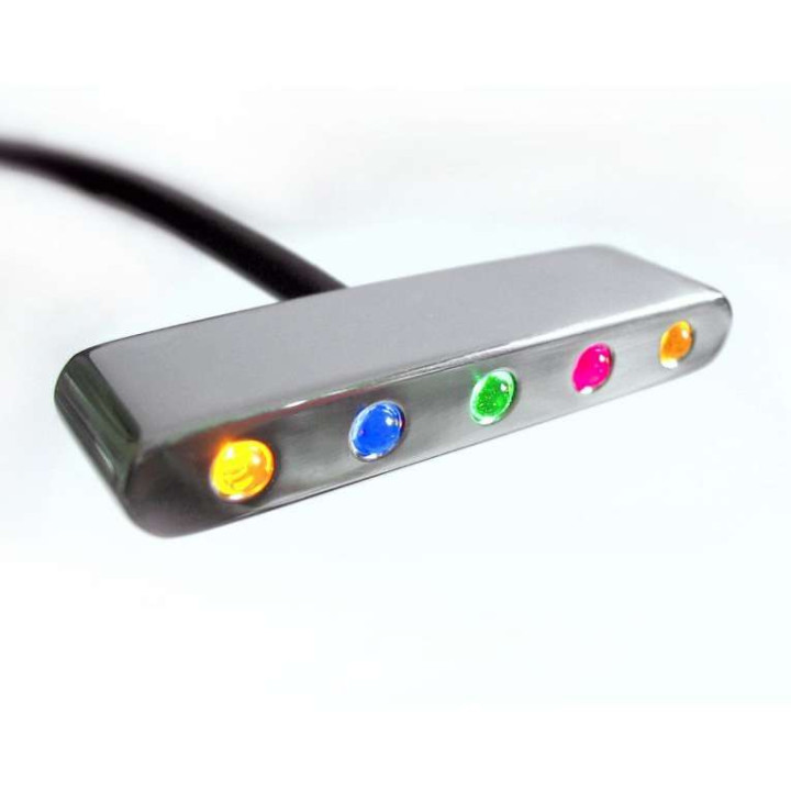 MOTOSIGN MINI Polished 5-LED Motogadget box