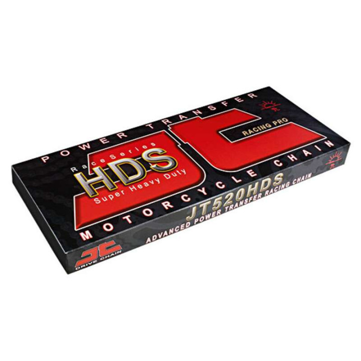 Chaîne transmission JT 520 HDS Acier 114 Maillons