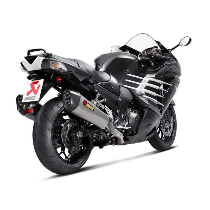 Akrapovic Titanium approved muffler Kawasaki ZZR1400 / ZX-14R 12-
