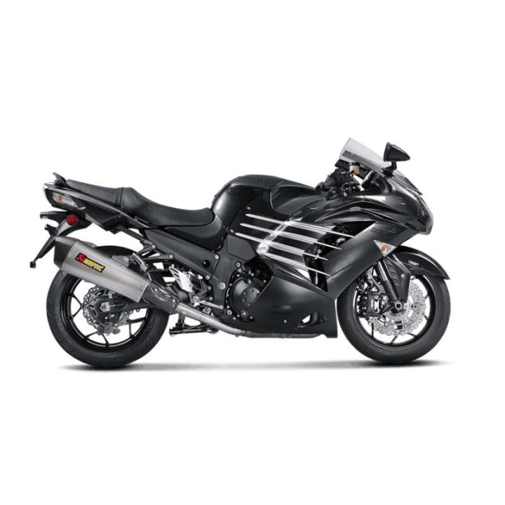 Akrapovic Titanium approved muffler Kawasaki ZZR1400 / ZX-14R 12-
