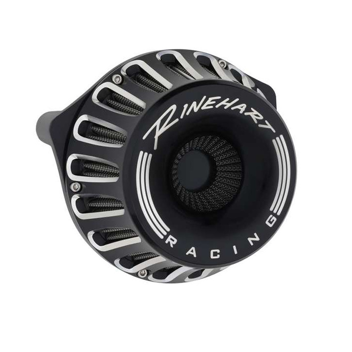 Air filter Rinehart INVERTED black (910-0101) Harley TOURING / SOFTAIL 08-17