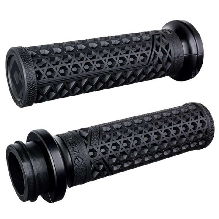 Poignées moto PushPull Harley Davidson ODI VANS Noir