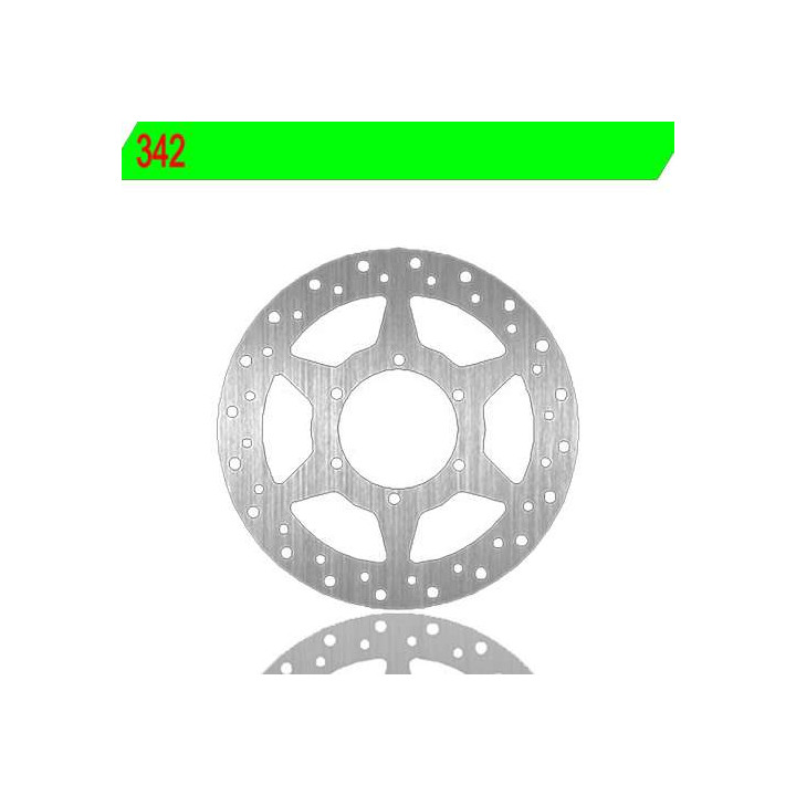 Front right brake disc NG 342 PEUGEOT XR6 00-04