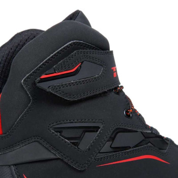 Baskets moto TCX ZETA WP Noir/Rouge