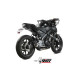 Ligne complète Mivv GP PRO Inox noir (Y.067.LXBP) Yamaha YZF-R125/MT-125