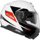 Casque moto modulable Schuberth C5 Eclipse Rouge