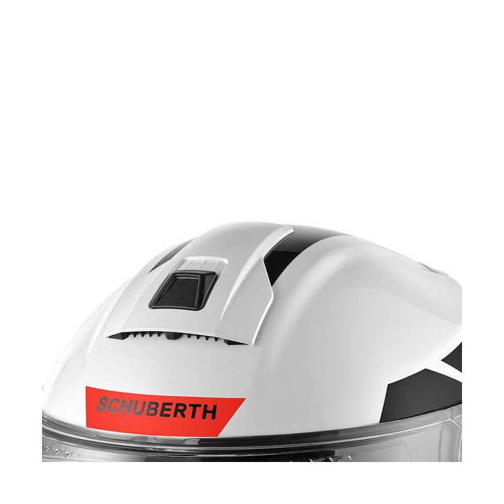Casque moto modulable Schuberth C5 Eclipse Rouge