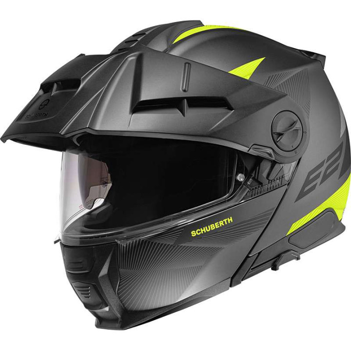 Casque modulable Schuberth E2 DEFENDER YELLOW