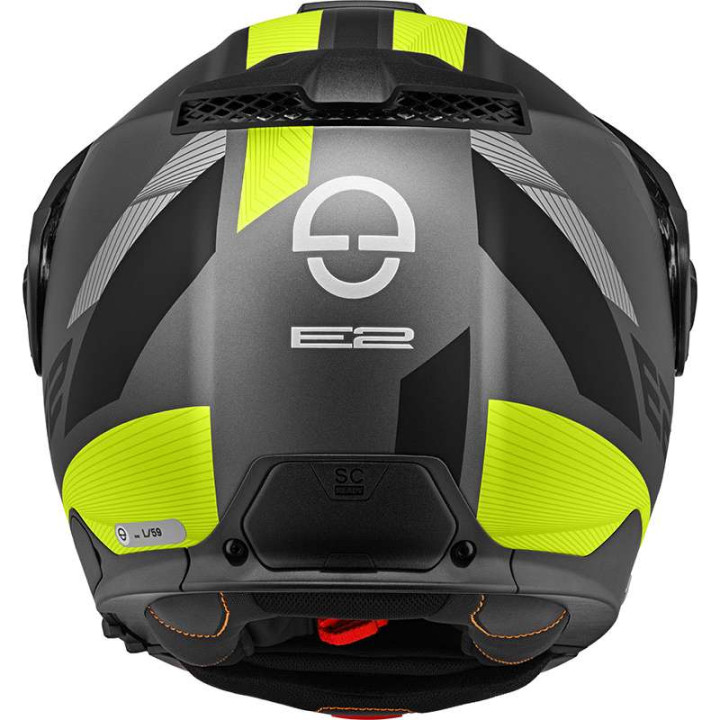 Casque modulable Schuberth E2 DEFENDER YELLOW