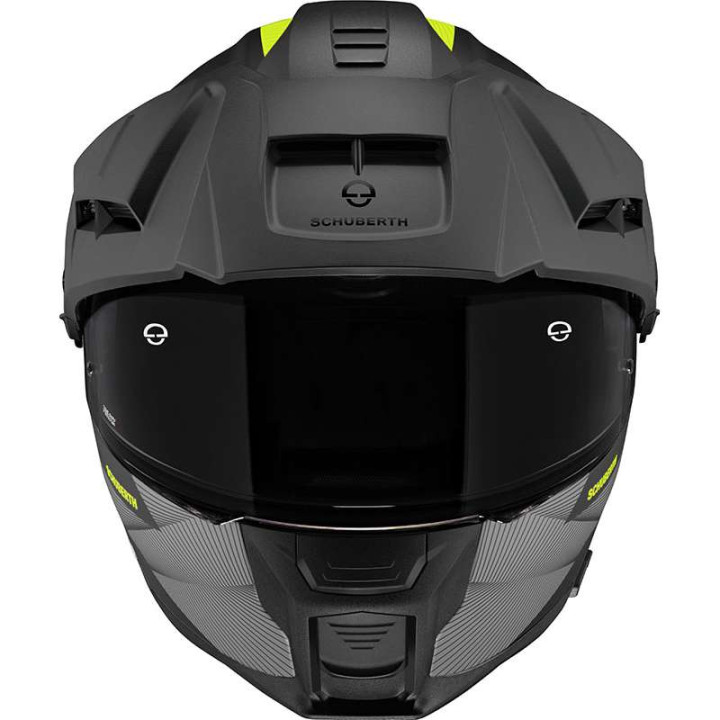 Casque modulable Schuberth E2 DEFENDER YELLOW