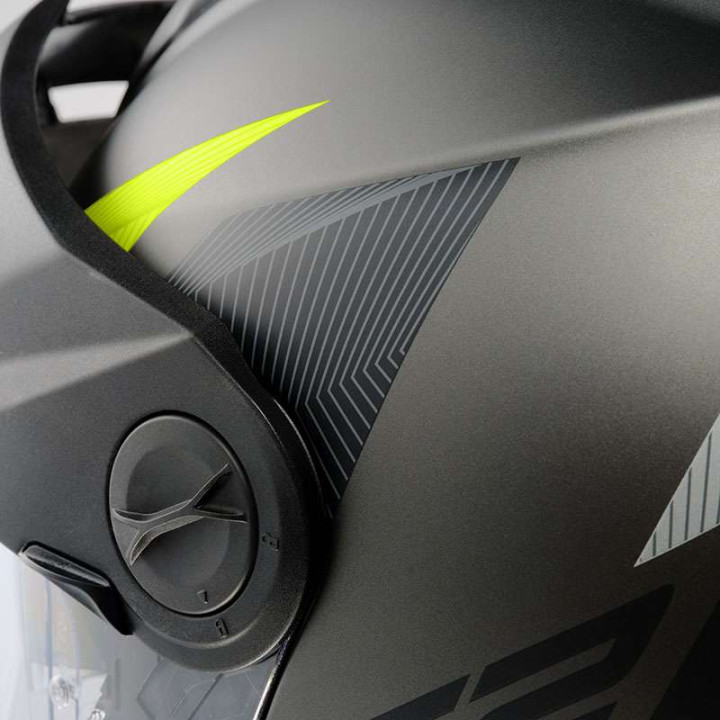 Casque modulable Schuberth E2 DEFENDER YELLOW