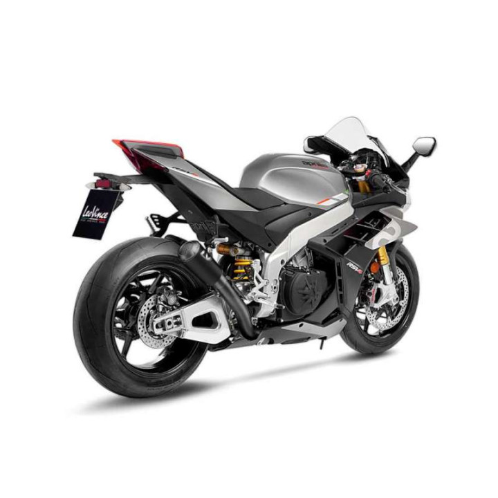 LeoVince LV-10 Full Black Edition muffler (15248FB) Aprilia RSV4 Factory/Tuono V4 Factory