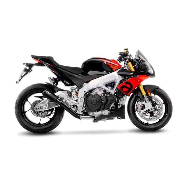 LeoVince LV-10 Full Black Edition muffler (15248FB) Aprilia RSV4 Factory/Tuono V4 Factory