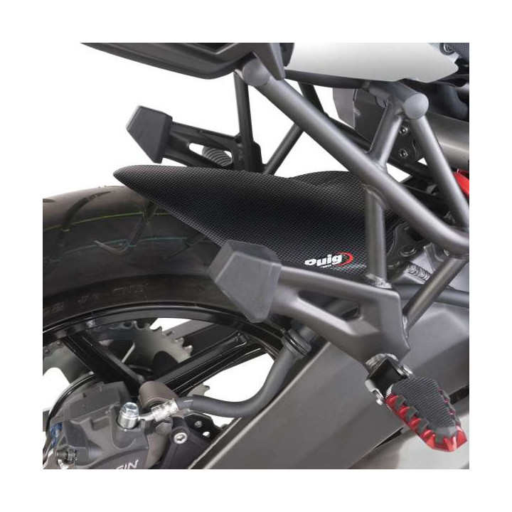 Puig carbon rear mudguard (4407C) Kawasaki Versys 650 07-