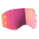 Ecran Iridium Rose pour Masque Scott PROSPECT / PROSPECT 2.0 / FURY