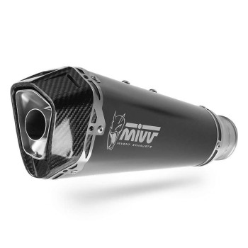 Silencieux Mivv DELTA RACE Inox Noir (A.011.LDRB) Aprilia RS4 125 Silencieux Mivv DELTA RACE Inox Noir (A.011.LDRB) Aprilia RS4 125