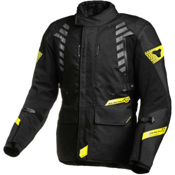 Veste moto Macna ULTIMAX Noir/Jaune