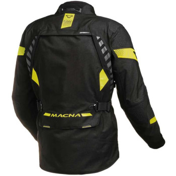 Veste moto Macna ULTIMAX Noir/Jaune