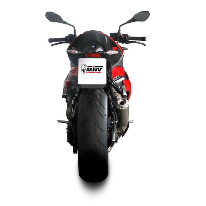Mivv X-M1 Titanium-approved muffler (B.041.LC4T) BMW S1000R 21-