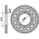 Couronne acier PBR 44 dents pas 530 type 711 Cagiva 650 Elefant Trial