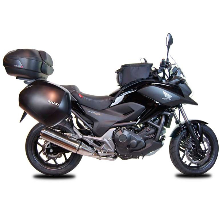 Support valises latérales Shad 3P SYSTEM (H0NT74IF) Honda INTEGRA et NC S/X 12-14