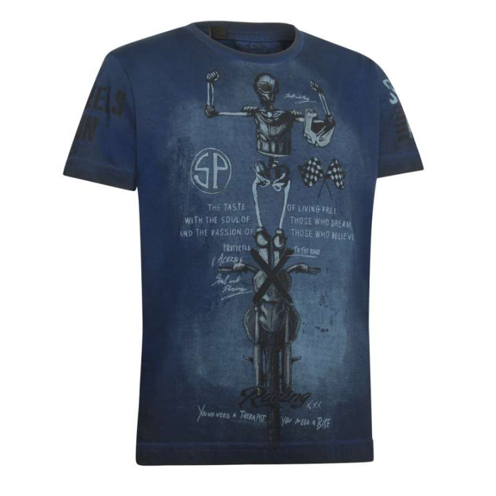 Tee-shirt enfant Acerbis SP CLUB ACROBAT Bleu