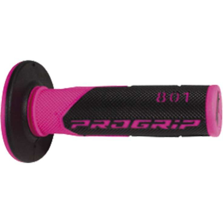 Poignées moto cross ProGrip 801 (base fluo)