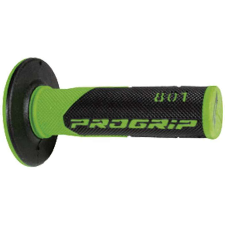 Poignées moto cross ProGrip 801 (base fluo)
