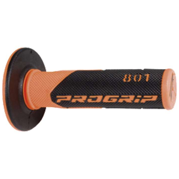 Poignées moto cross ProGrip 801 (base fluo)