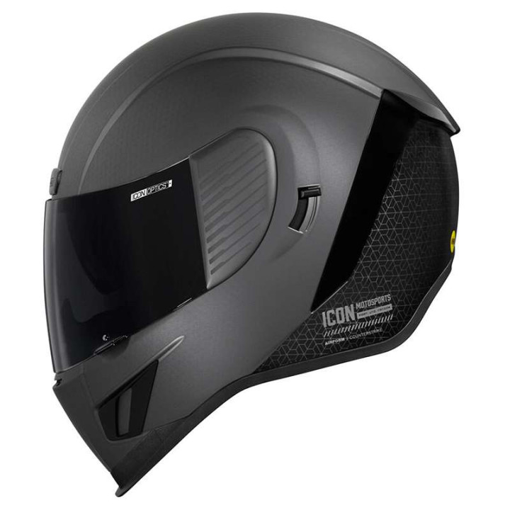 Casque moto Icon AIRFORM MIPS COUNTERSTRIKE Argent