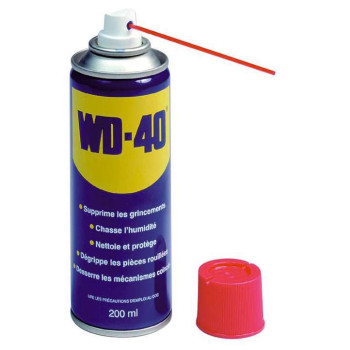 Lubrifiant/Dégrippant WD40 200ml Lubrifiant/Dégrippant WD40 200ml