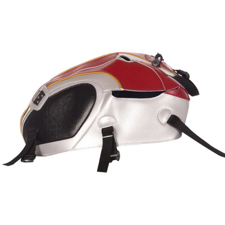 Bagster tank mat silver/red f/g (1716C) Triumph BONNEVILLE T120