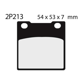 Brake pads racing sinter Nissin 2P213 ST