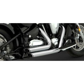 Échappement Vance & Hines SHORTSHOTS chromé Yamaha 1600/1700 Roadstar